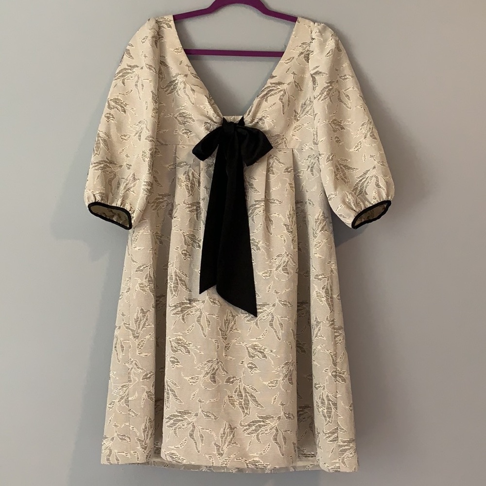 BCBG Paris Bow Cocktail Dress Size L